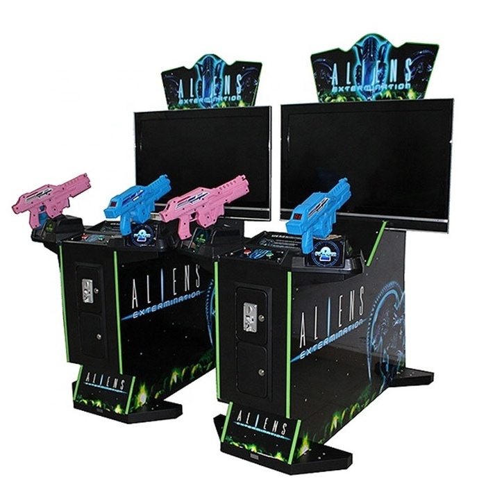 Aliens Shooting Game Machine shooting arcade simulator shooting gun game machine