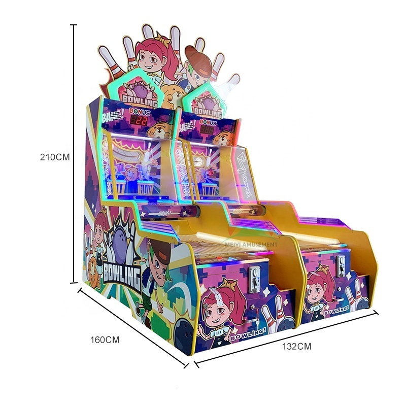 Bowling Big Dunk redemption tickets machine bowling game machine for kids