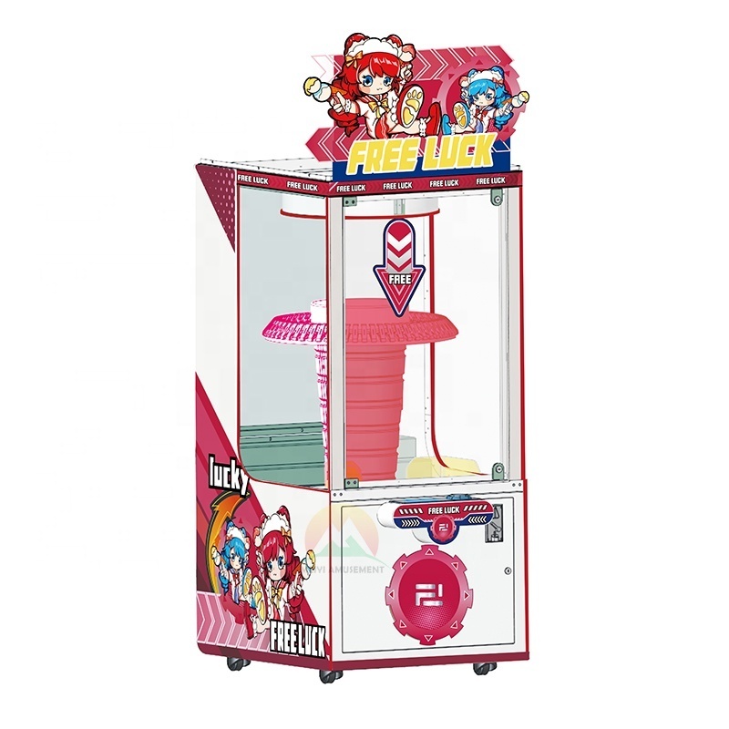 2022 earn money coin operated prize game machine clip gift game machine