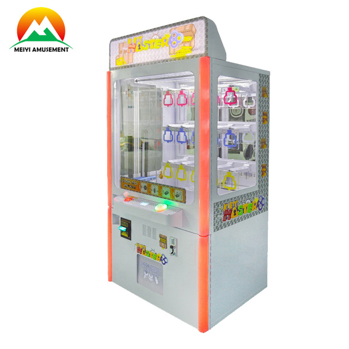 Wholesale  coin operated games golden key master plush gift vending machines claw machine