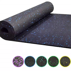 Fireproof Non-slip Odorless Rubber Roll Gym Flooring Rubber Acoustic Mat Rubber Sheet Tiles Flooring Mat