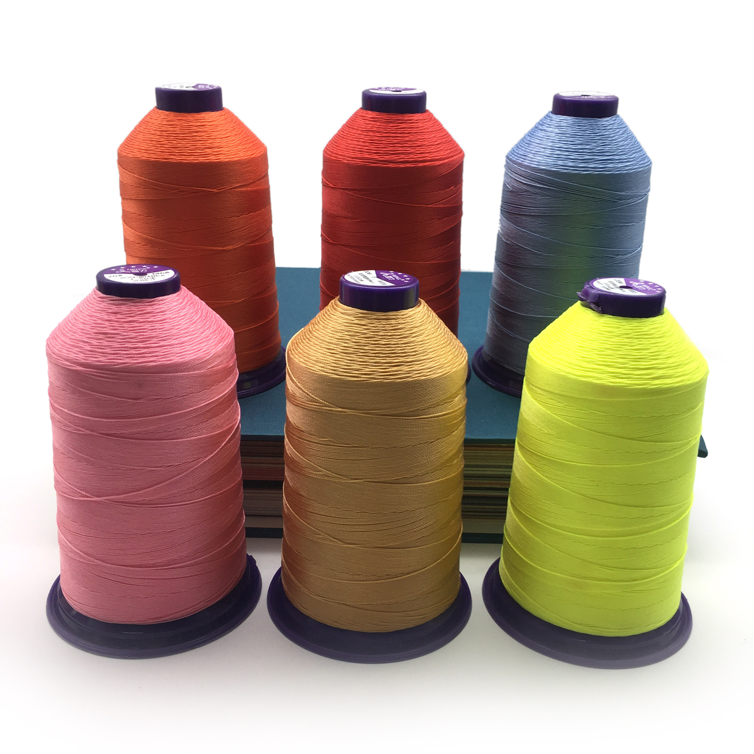 nylon 6 210/3 sewing thread 100% nylon bonded thread high strength for car cushion ,sofa ,shoes