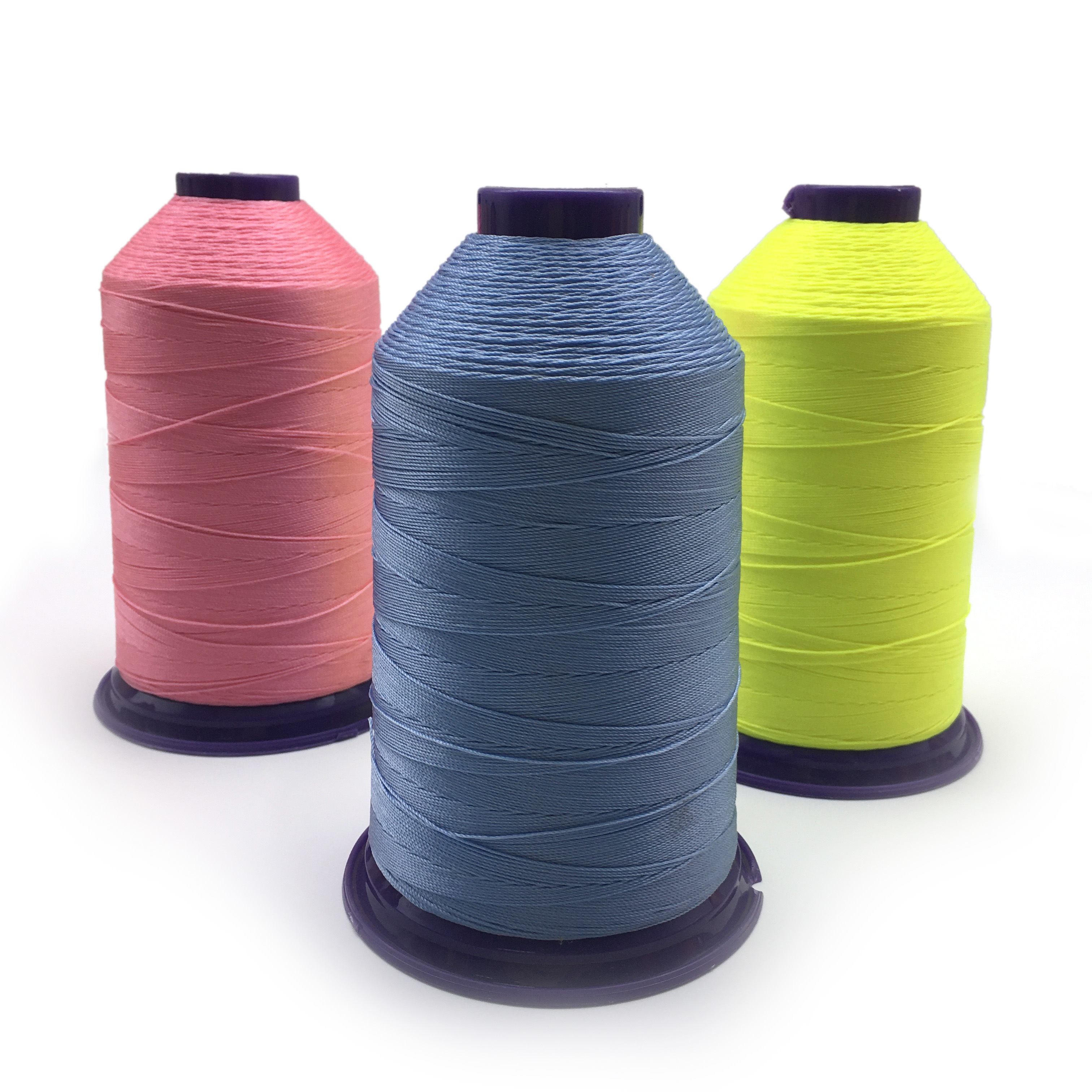 nylon 6 210/3 sewing thread 100% nylon bonded thread high strength for car cushion ,sofa ,shoes