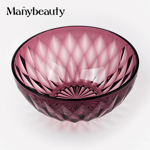 Eco-friendly New Cheap Clear Round Kitchen Plastic Wash Washbasin Bathroom Foot Wash Plastic Basin