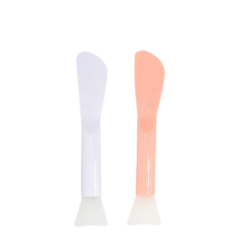 New Facial Makeup Beauty Spa Tools Face Cream clay Applicator Mask Brush Soft Double Head Available Cosmetic Silicone mask brush