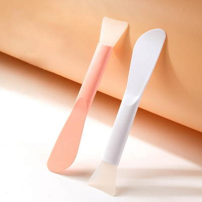 New Facial Makeup Beauty Spa Tools Face Cream clay Applicator Mask Brush Soft Double Head Available Cosmetic Silicone mask brush