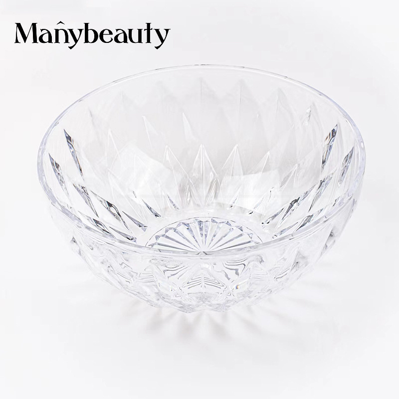 Eco-friendly New Cheap Clear Round Kitchen Plastic Wash Washbasin Bathroom Foot Wash Plastic Basin