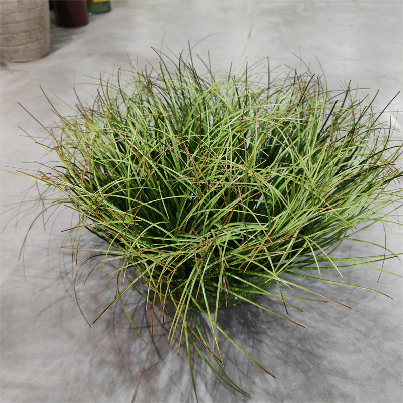 Factory direct sale plant landscape Potted Artificial Onion grass for Outdoor Indoor decoration