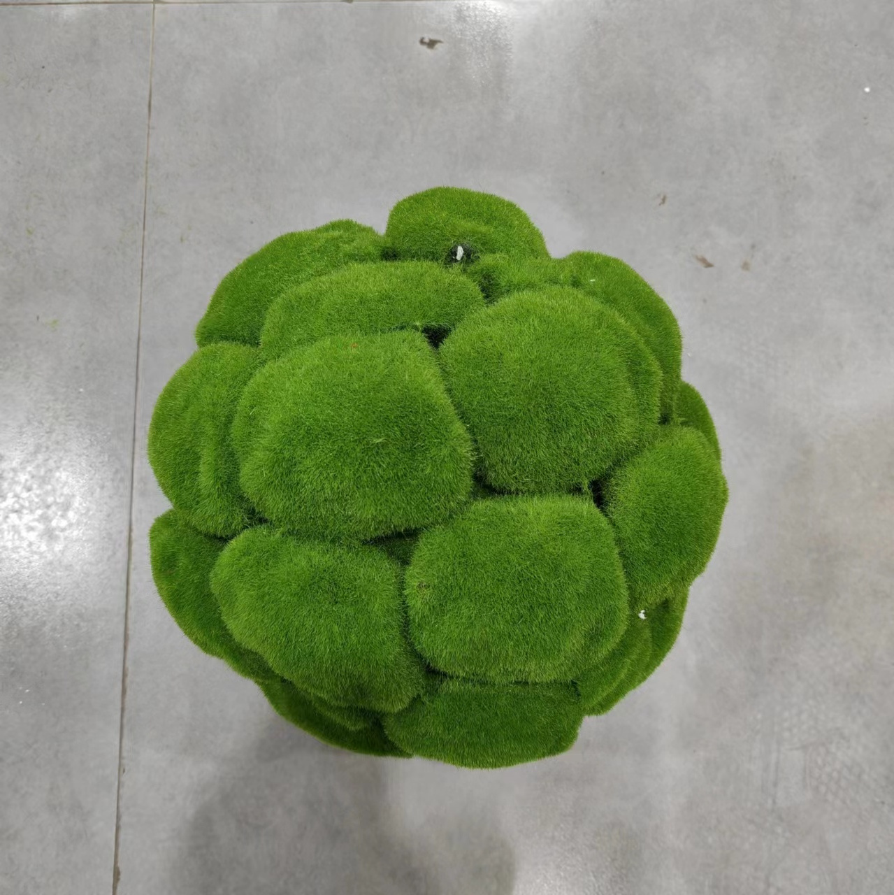 Fake Moss Balls  Small Artificial Green Plant Ball For Event Decor