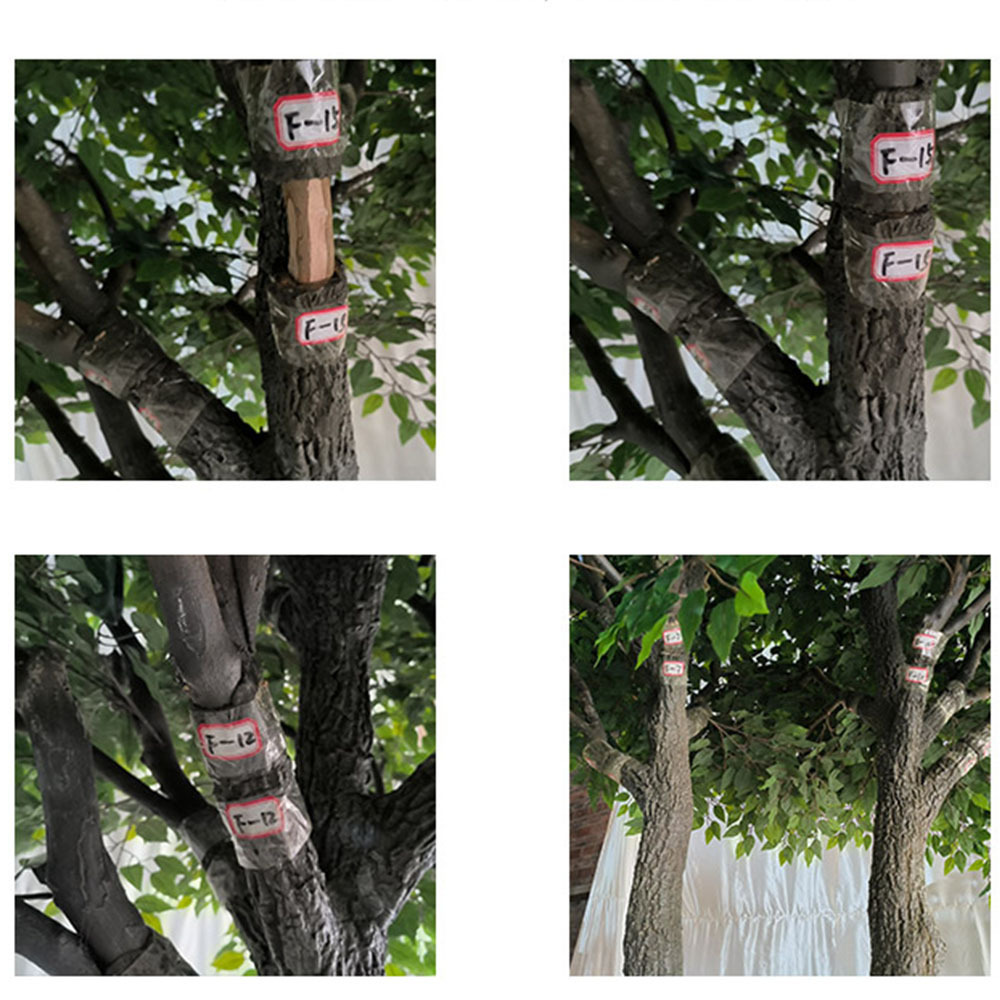 Artificial Large Tall Ficus Tree Decoration Fiberglass Trunk outdoor artificial banyan tree