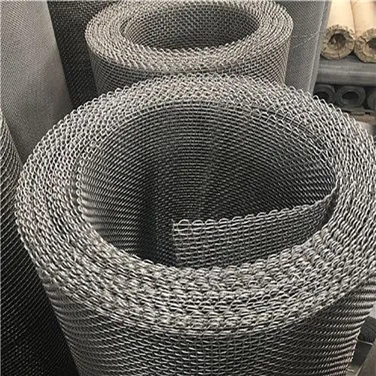 High Quality SS304 316 Stainless Steel 3-500 Mesh Square Metal Dutch Weave Mining Sieving Screen Filter Wire Mesh for Polymer Ex