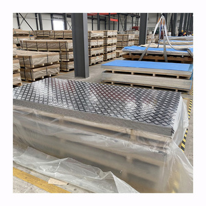 Custom Size 0.3Mm 1Mm 3Mm 1001 1100 1005 3003 5052 5083 7075 Anti-Slip Aluminium Embossed Checkered Steel Sheet Plate