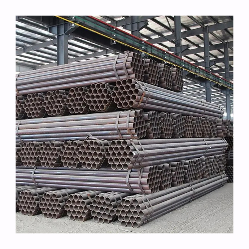 Astm Api 5l Gr B A134 A106 A53 Sch 40 Black Ms Iron Pipe Hot Rolled Seamless Carbon Steel Pipe/tube