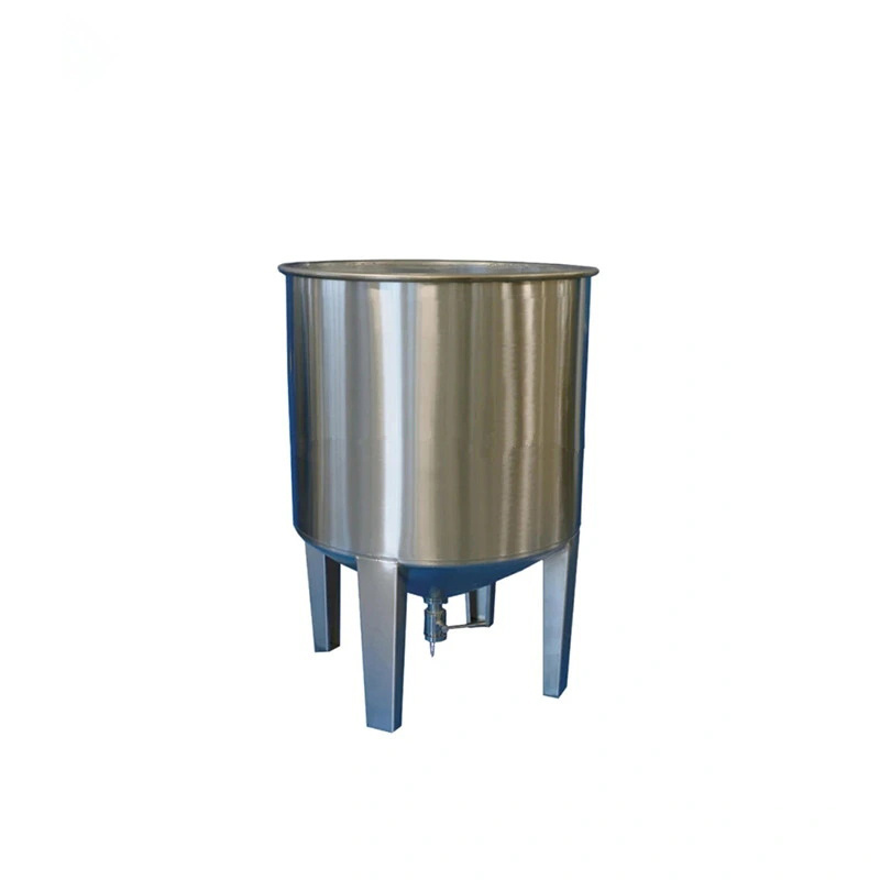 Vertical Type Water Stainless Steel Containers 15000 Liter Milk Cold Processing Liquid Storage Tank with Lids