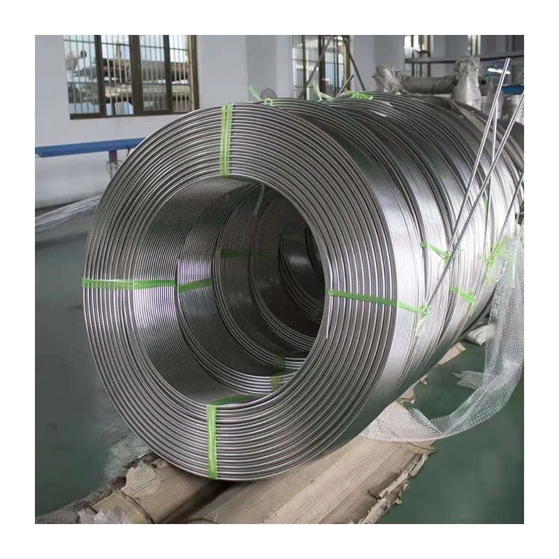 High Quality Ss Bright Annealed 304 304l 316 316l Stainless Steel Welded Coiled Tube tubing