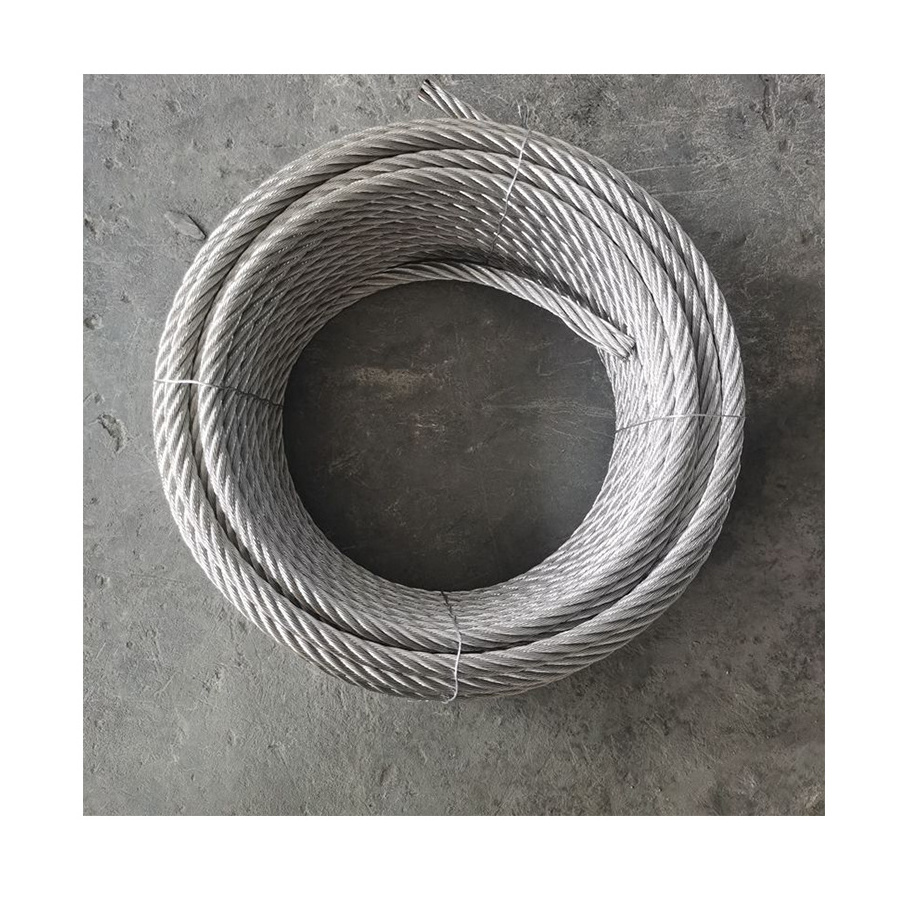 Factory production 201 304 316 Stainless Steel Wire Rope cable 1mm 2mm 3mm 4mm 5mm 6mm