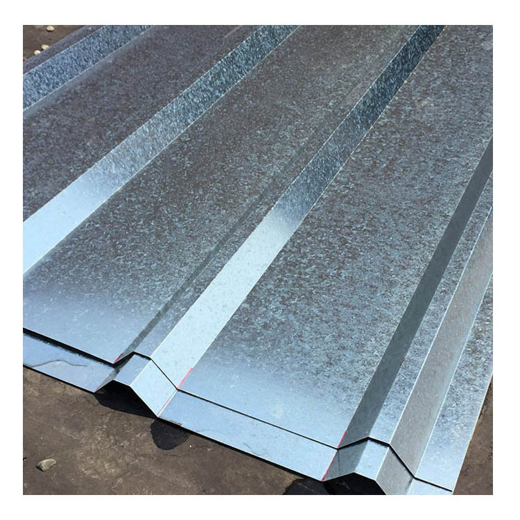 Hot Sale 5mm Thickness DX51 DX52 Corrugated Galvanized Steel Zinc Roof Sheet  Iron Gi Sheet Metal Price