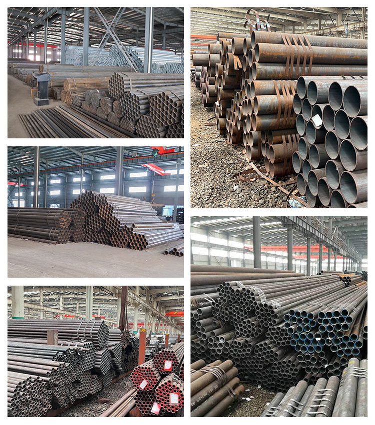 Astm Api 5l Gr B A134 A106 A53 Sch 40 Black Ms Iron Pipe Hot Rolled Seamless Carbon Steel Pipe/tube