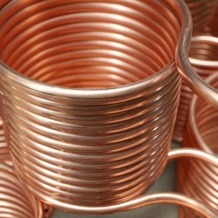 Flexible Copper Tube Air Conditioner 10mm 7mm Outside Copper Tube Pipe