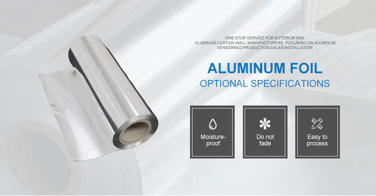 Factory direct sale food grade aluminum foil aluminum foil roll 8011 aluminum foil