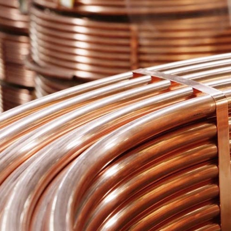 Flexible Copper Tube Air Conditioner 10mm 7mm Outside Copper Tube Pipe