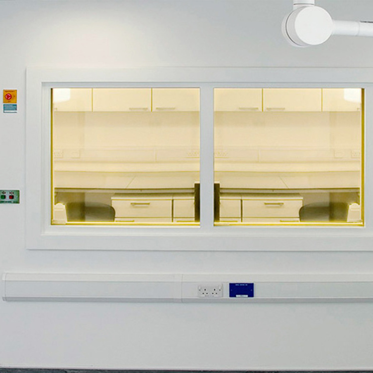 Lead Glass Medical X-ray Glass for CT Scan Room Lead Door Window