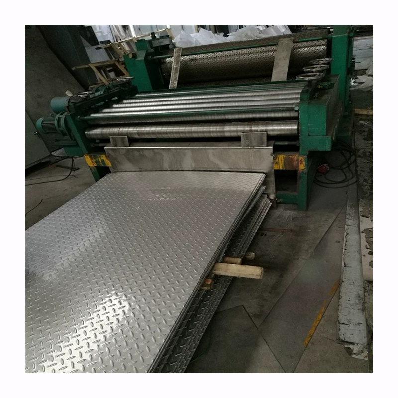 1MM 2MM 3MM 4MM 4.5MM 5MM 12MM Thick Checkered  201 304 316 Stainless Steel Plate For Floor