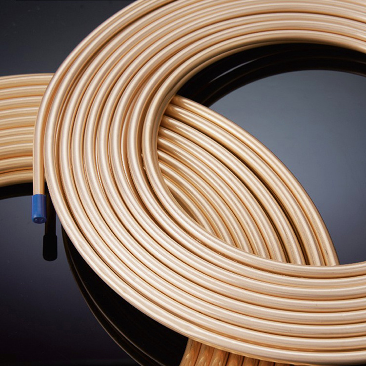 Flexible Copper Tube Air Conditioner 10mm 7mm Outside Copper Tube Pipe