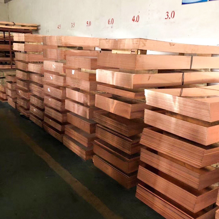 Customized 99.9% Pure C10200 C10300 C11000 C12000 T1 T3 Brass Plates Red Copper Sheets For Industry And Building