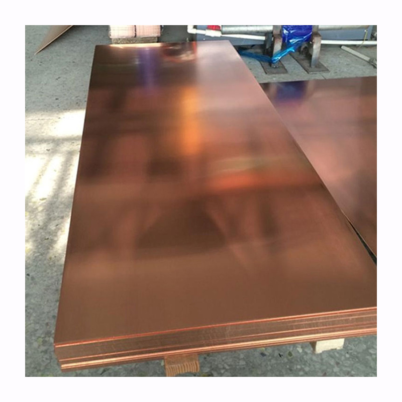 Customized 99.9% Pure C10200 C10300 C11000 C12000 T1 T3 Brass Plates Red Copper Sheets For Industry And Building