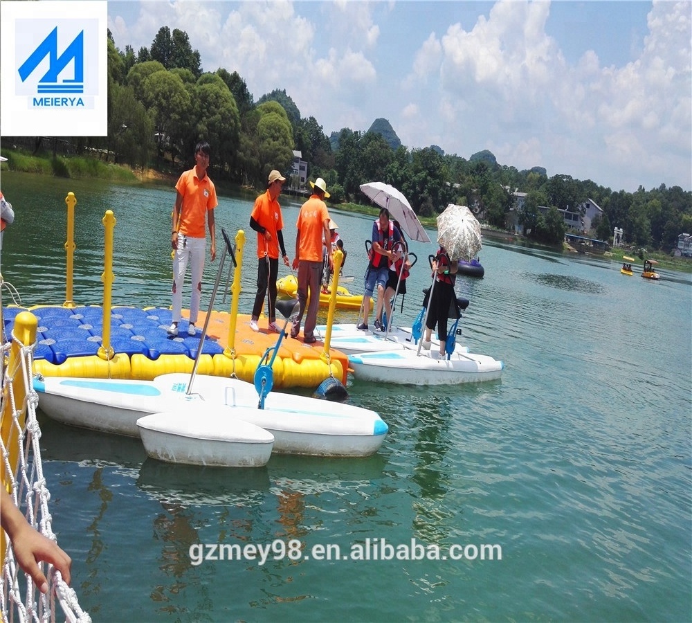 Water bike  water pedal boat (M-031) pedal boat double 2 person fiberglass water play equipment