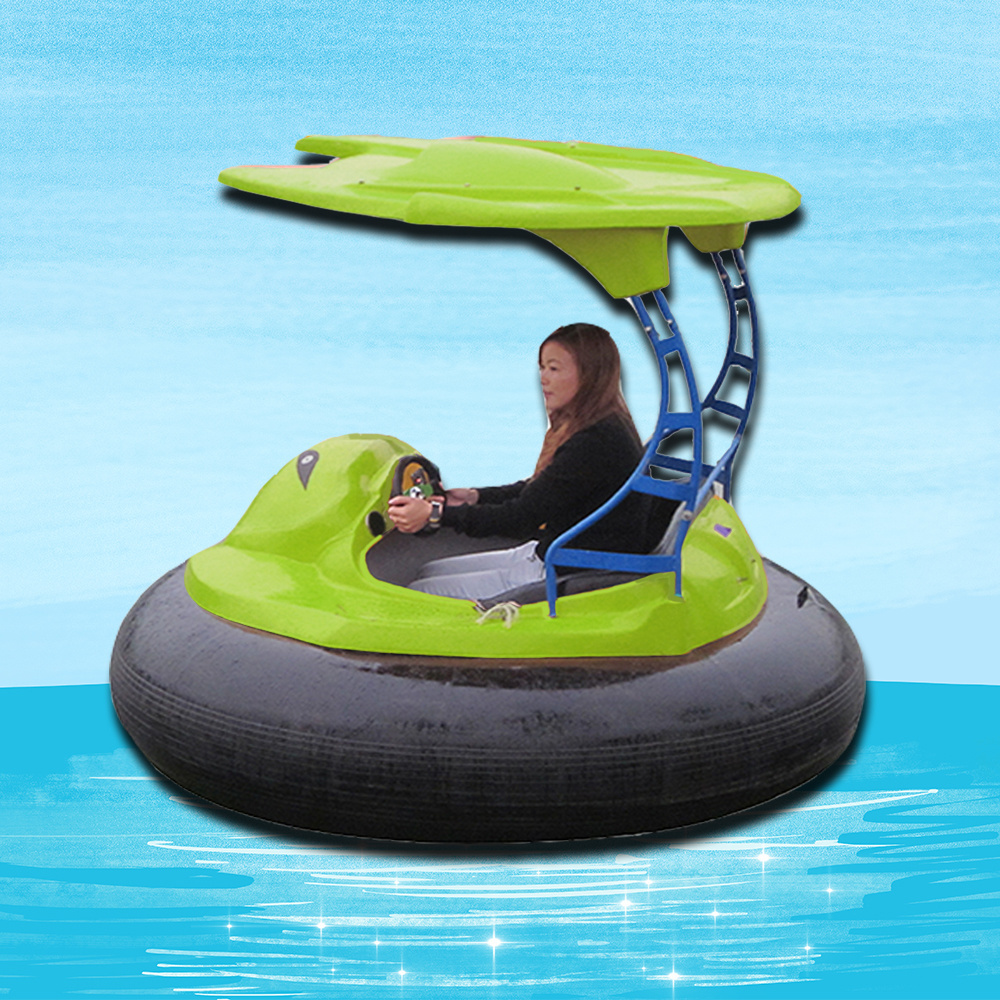 water amusement bumper boat for adult child Newest design Factory price solar boat electric water bumper boat for sale