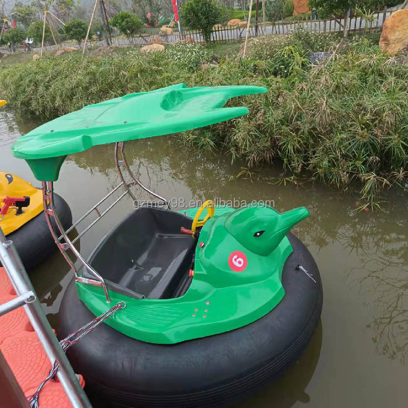 Electric fiberglass adult  water play  equipment  bumper boat for sale