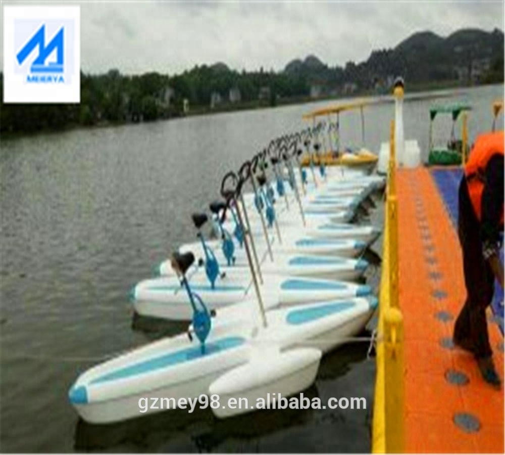 Water bike  water pedal boat (M-031) pedal boat double 2 person fiberglass water play equipment