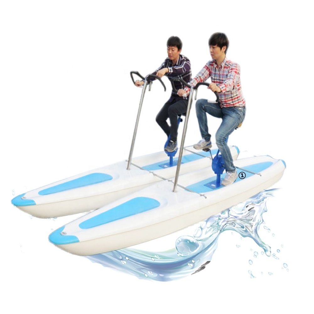 Water bike  water pedal boat (M-031) pedal boat double 2 person fiberglass water play equipment