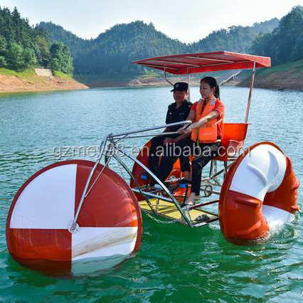 Factory Price Aqua Water tricycle pedal boat water bike  for 2 adults(M-033) for sale