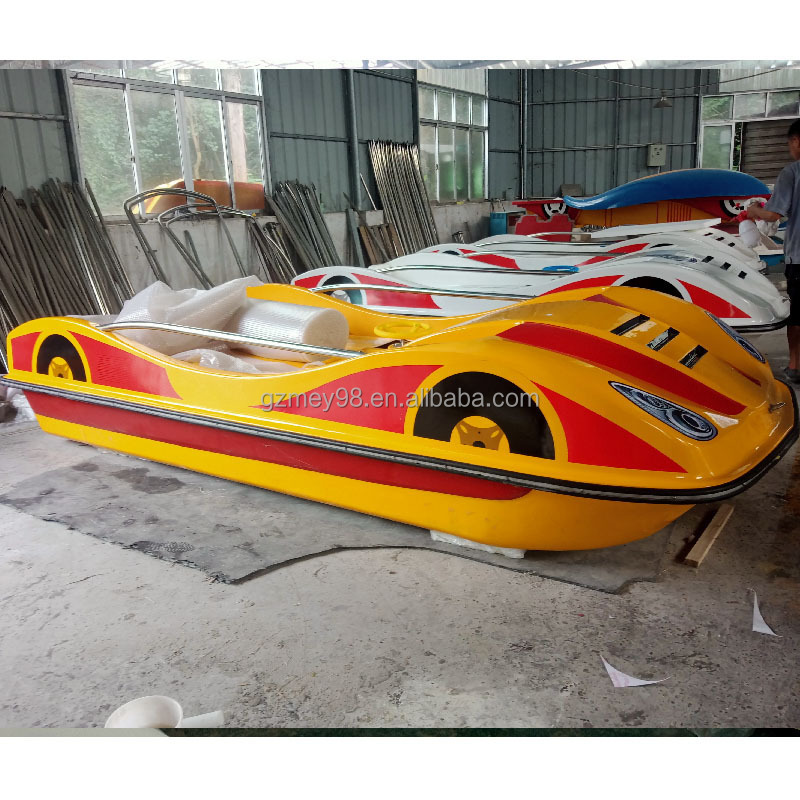 pedal boat with slide for adults and kids water park swimming pool slide summer water sports amusement pedal boat