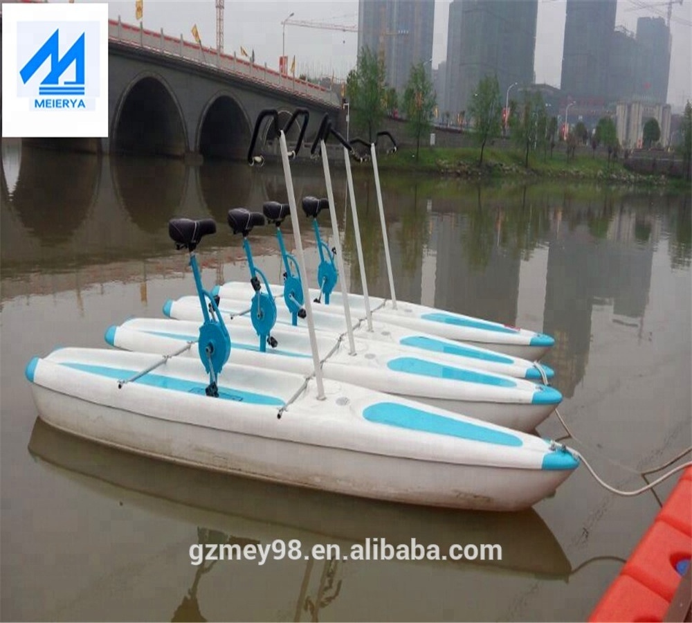 Water bike  water pedal boat (M-031) pedal boat double 2 person fiberglass water play equipment