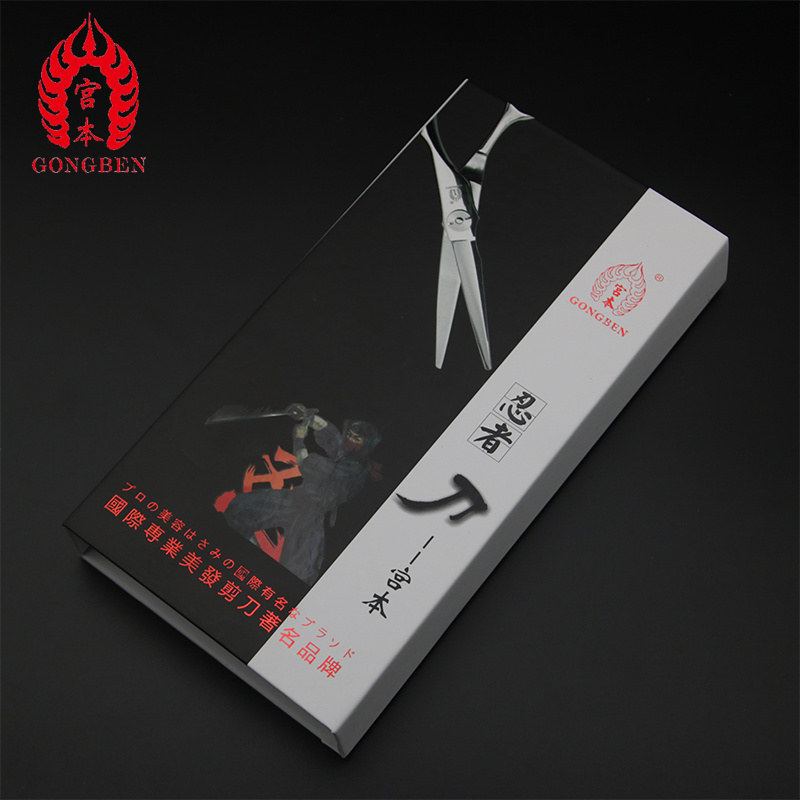 GONG BEN Wholesale High Quality Professional Sharp Japanese 440c Alloy Barber Cutting Hair Scissors for removable blades