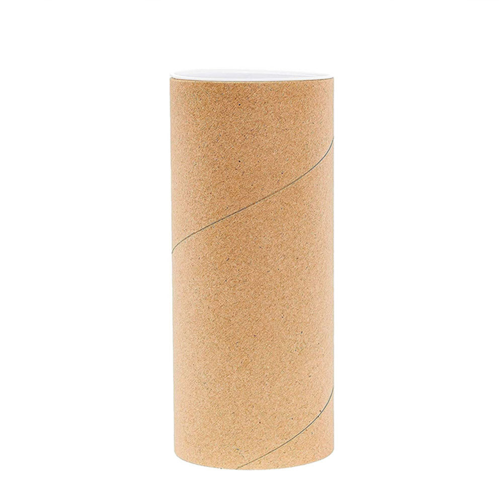 Custom Logo Biodegradable Kraft Round cylinder Paper Tube Compostable Underwear Tube Packaging Socks t shirt packaging tube