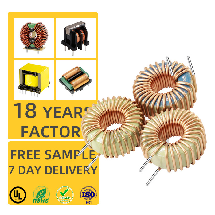 10652 Blue Green Iron Powder Core Inductor T106-52 Toroidal Power Coil Inductor Choke 1 Henry Winding Filter Choke Coil Kits