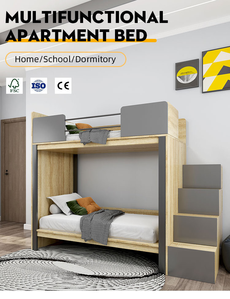 University Apartment Bunk Bed College Student Dormitory Furniture School Bed Dormitory Beds