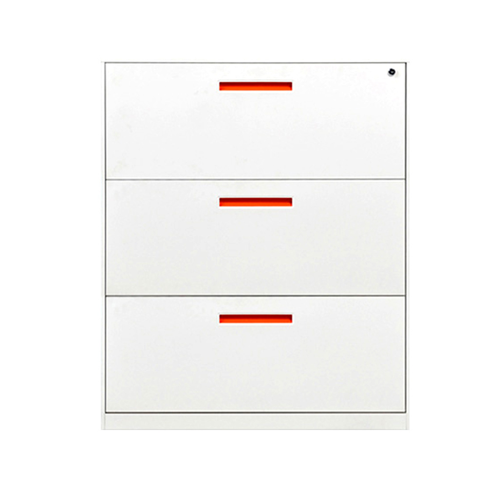 MIGE metal 4 drawer vertical locking lateral file cabinet for depot office