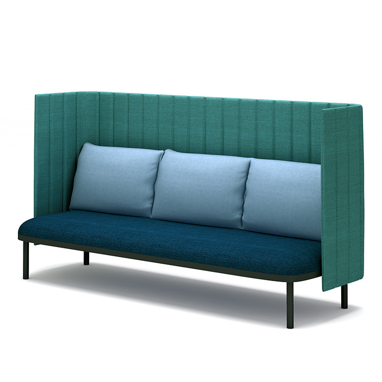 Modern Commercial lounge furniture sofa seating waiting rooms modern meeting pod office sofa