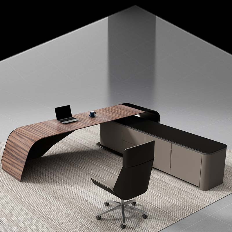 2023 Wooden office furniture desk modern boss table luxury executive ceo office desk for sale