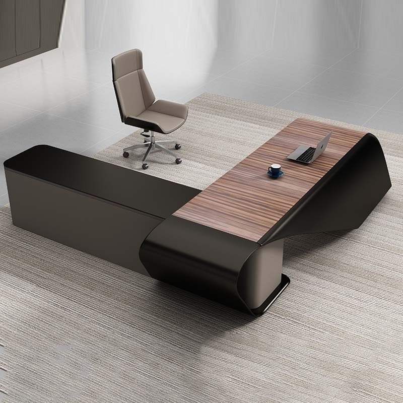 2023 Wooden office furniture desk modern boss table luxury executive ceo office desk for sale