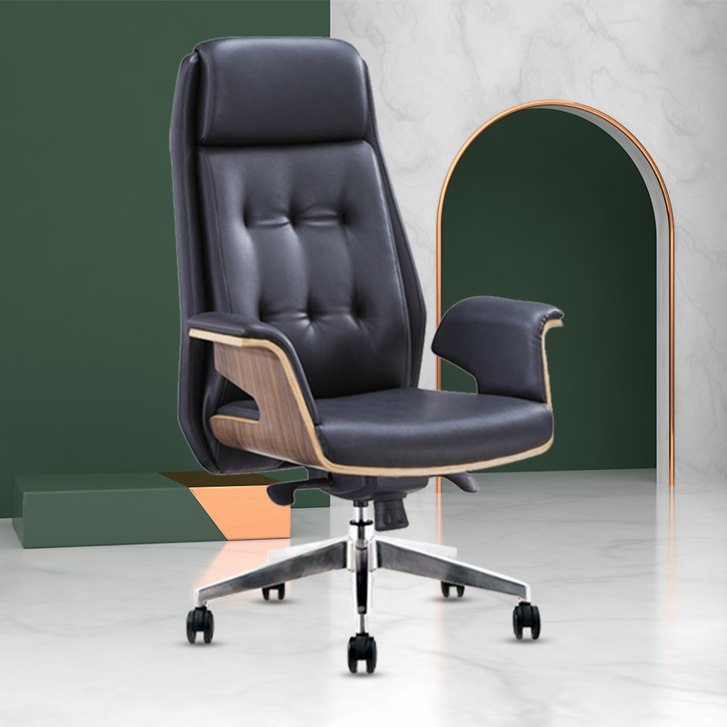 Genuine Leather director chair CEO office chair revolving Luxury big boss executive office chair furniture MEETCO