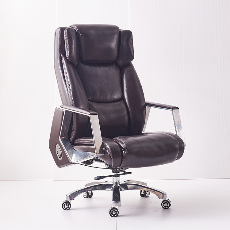 Office Furniture Big and Tall Black PU Office Chair Ergonomic Executive Office Chair