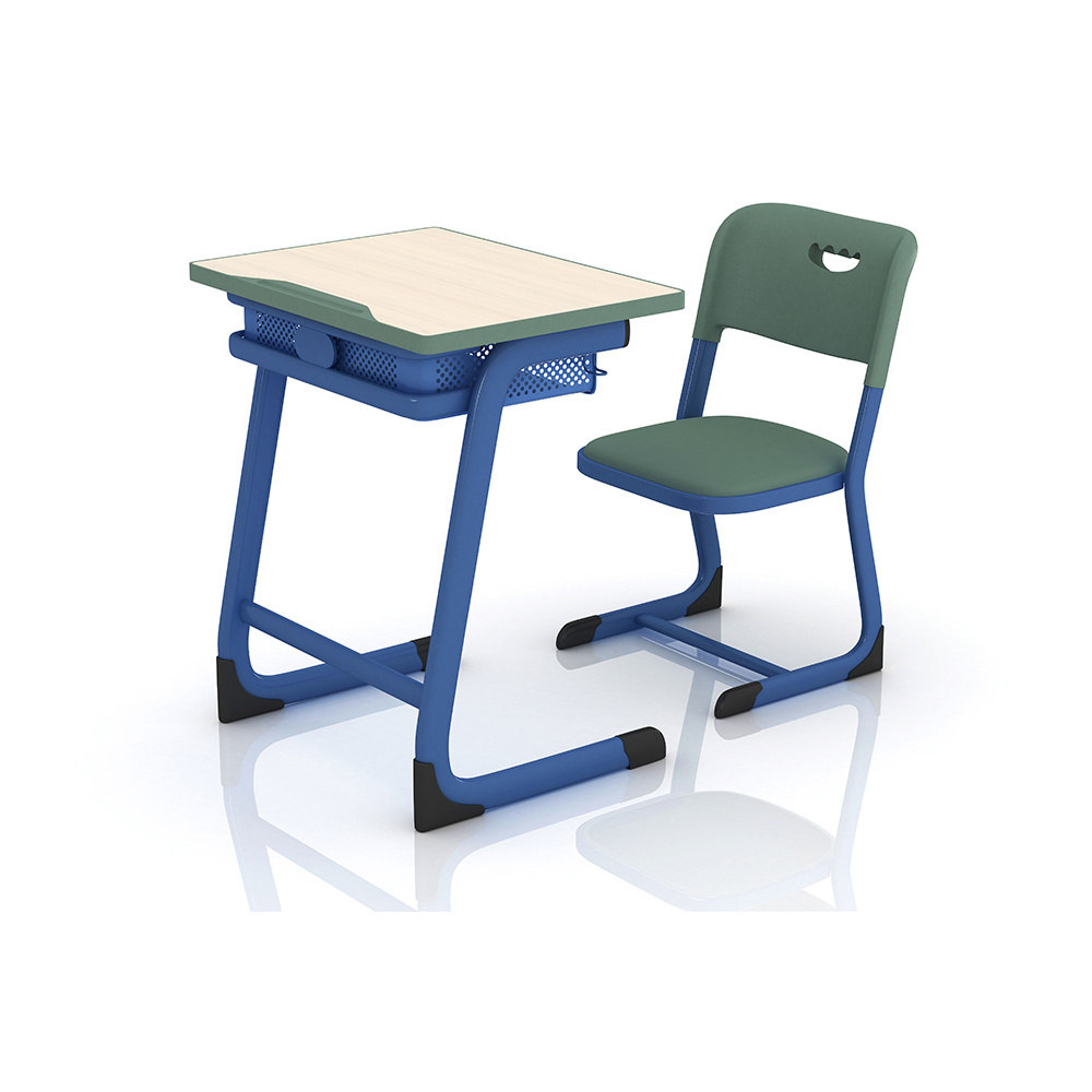 2019 China supplier maple student preschool desk and chair