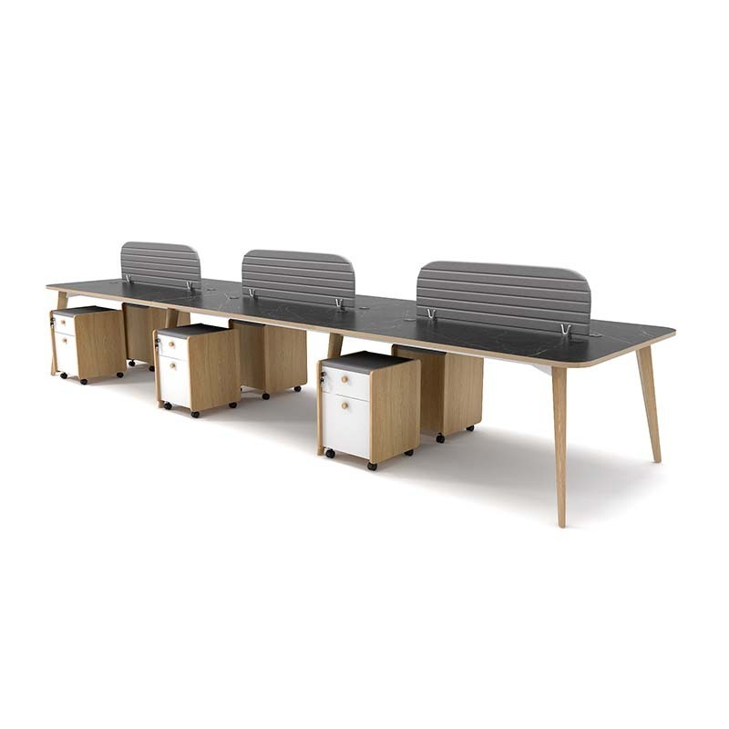 Cubicle 2/4/6 Seater private office desk and partition modular workstation desk office furniture